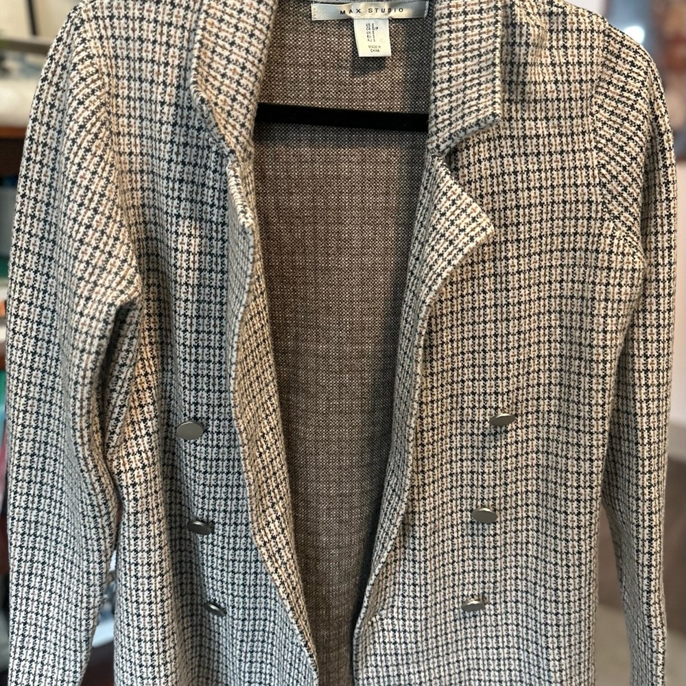 Houndstooth Blazer